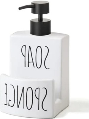 Hakay Beyaz Sıvı ve Katı Sabunluk - Modern Tasarım