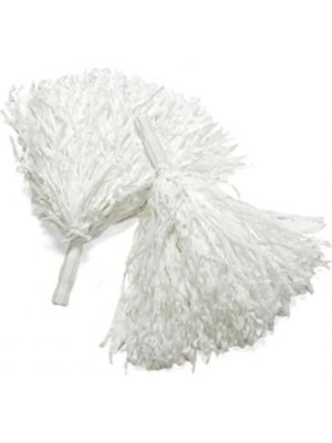 Hakay Beyaz Gösteri Ponponu - 1 Çift