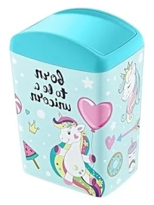 Hakay Hijyenik Çöp Kutusu - 5 Lt Kapasiteli, Döner Kapaklı Tasarım