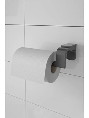 Hakay Paslanmaz Siyah Tuvalet Kağıdı Askısı - F1 Model