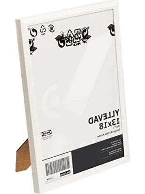 Hakay Hafif Beyaz Resim Çerçevesi Seti - 4 Adet, 13 x 18 cm