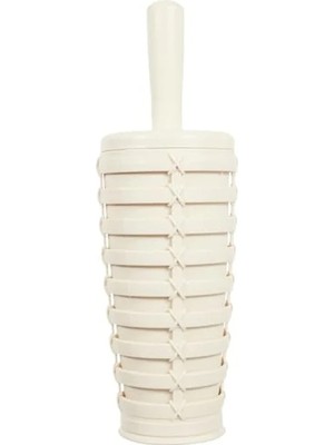 Hakay Bej Renkli Dekoratif Tuvalet Fırçası