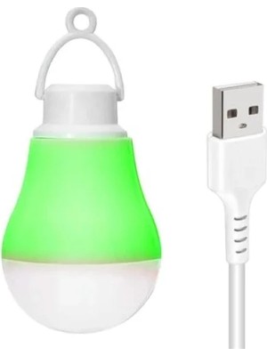 Hakay 5WATT 6VOLT USB Kablolu LED Ampul (1 Metre)