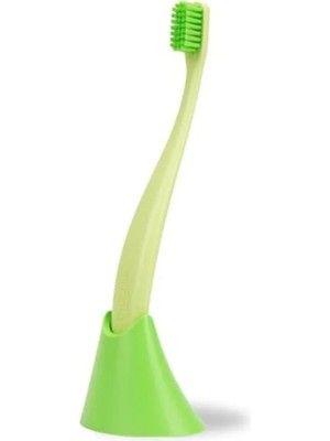 Hakay Antibakteriyel Diş Fırçası ve Tutacak Seti - Yeşil