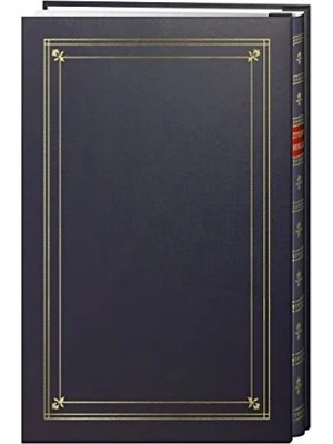 Hakay 200-POCKET Post Bound Mavi Deri Fotoğraf Albümü