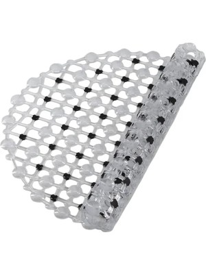 Hakay Vantuzlu Kaymaz Banyo Paspası - 63X35 cm