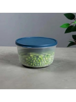 Hakay Sızdırmaz Yuvarlak Saklama Kabı, 1.5 L, Bpa Içermeyen
