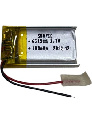 Dorasan Sertec 631525 3.7V 180 Mah Li-Polymer Pil (DEVRELI/1.5A)