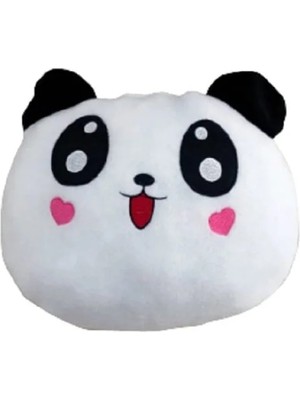 Hakay Yavru Panda Figürlü Sevimli Peluş Yastık - Çok Renkli, Orta Boy