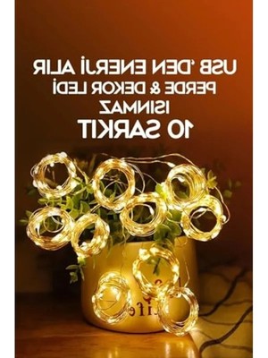 Hakay Kumandalı Peri Tel LED Aydınlatma, 300 LED