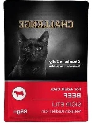 Hakay 85 Gr'lık Besleyici Sığırlı Kedi Konservesi