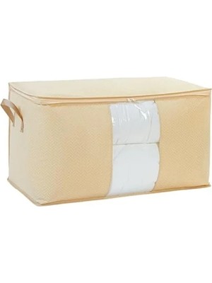 Hakay Mega Boy Pvc Pencereli Bej Hurç, 75 x 40 x 40 cm