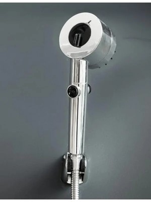 Hakay 3 Modlu Masajlı Ayarlanabilir Duş Başlığı - Krom