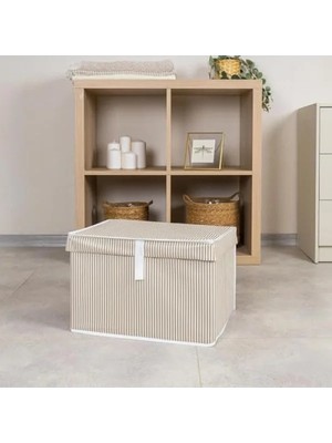 Hakay Çok Amaçlı Kapaklı Sandık Tipi Organizer - Büyük Boy