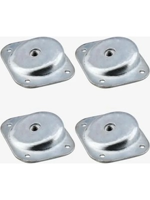 Hakay Açılı Metal 4'lü Mobilya Ayak Bağlantı Aparatı