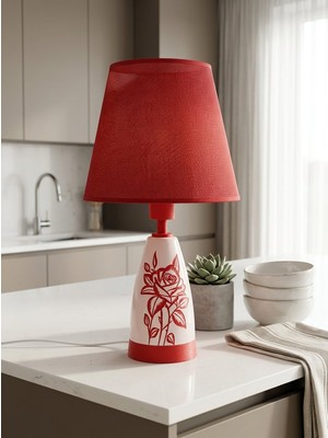 Payidar Model “bone Porselen Abajur | El Yapımı Gece Lambası”