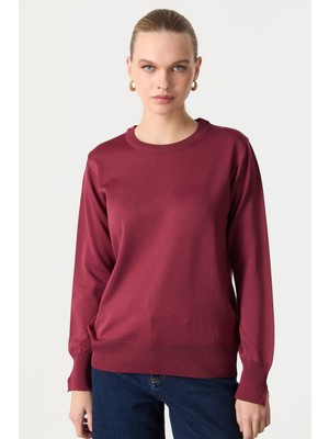 Accort Basic Triko Kazak-Bordo