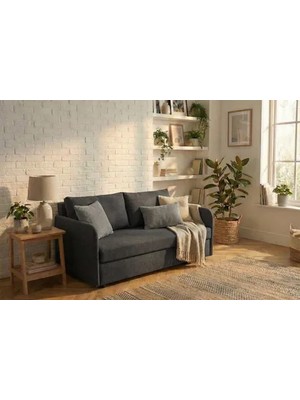 Vivense Dorma Ikili Yataklı Kanepe, Antrasit