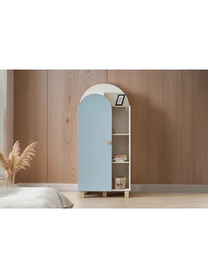 Vivense Petite Kitaplık, Mavi