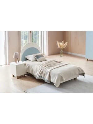 Vivense Petite Karyola, Mavi, 90 cm