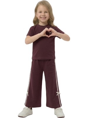 New Kids Fiyonk Detaylı Kız Çocuk Takım