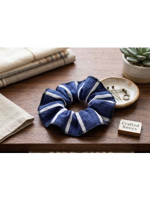 Kokoş Aksesuar Simit Toka Lacivert