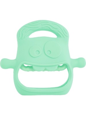 Fırsatkolik Açık Yeşil Bebek Silikon Diş Kaşıyıcı