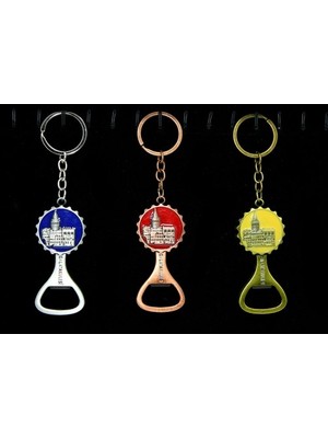 Fırsatkolik Metal Galata Kulesi Anahtarlık ve Açacak Model 2