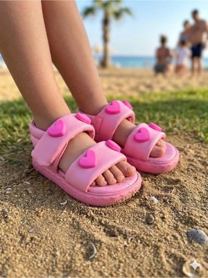 Marcomen Marco Kids Ithal Anatomik Yumuşak Taban Kız Çocuk Sandalet