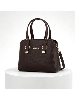 Armine Kadın Omuz Çantası 364 Kahve Pia