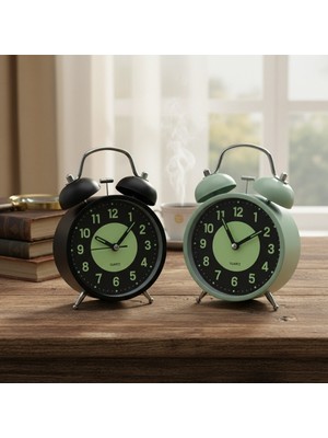 Fırsatkolik Fosforlu Metal Çalar Saat