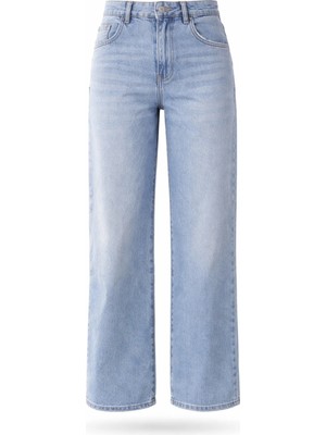 5in1Canpolat Açık Mavi Straight Fit Jean 25711