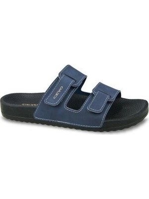 Ceyo Bahama-16ı Lacivert Ortopedik Erkek Terlik