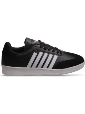 M.P. Mp 242-1558 Siyah Beyaz Unisex Bağcıklı Spor Ayakkabı