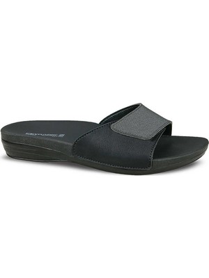 Ceyo Marina-6ı Gümüş Ortopedik Kadın Terlik