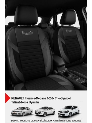 Naz Oto Formentor Tay Tüyü Oto Koltuk Kılıfı(Renault Fluence-Megan 1-2-3-Clio-Symbol-Tailant-Toros)