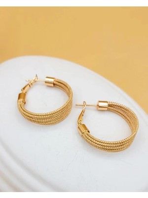 Nevoka Xupıng Çoklu Burma Tel Gold Halka Küpe