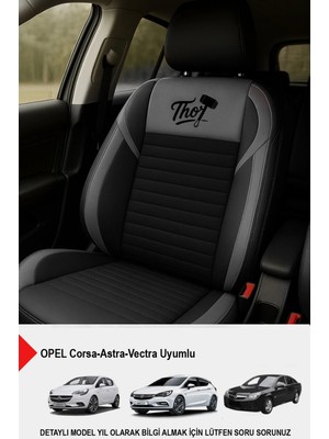 Naz Oto Thor Tay Tüyü Oto Koltuk Kılıfı (Opel-Corsa-Astra-Vecta Uyumlu)