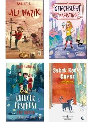 Timaş Çocuk 3 4 ve 5.sınıf Okuma Seti Anıl Basılı Ali Nazik Gerçekleri Karıştırdı Gelecek Ekspresi Sokak Kedisi