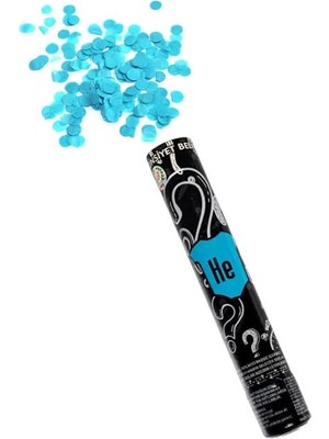 Deha Parti Erkek Mavi Parçacıklı Konfeti Baby Shower Parti Cinsiyet Belirleme Cinsiyet Partisi Malzemeleri