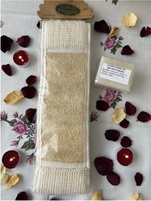 İsingir Shopping Uzun Sırt Kabak Lifi Eşek Sütlü Doğal Sabun Lifli