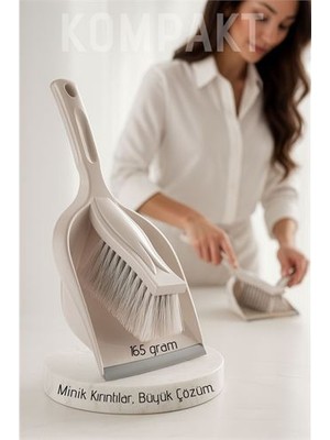 Senka Profesyonel Masa Üstü Faraş Fırça Seti Pratik Mini Süpürge Ev Ofis Mutfak Temizleme Seti