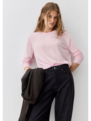 Mavi Yün Pembe Triko 1710824-86960