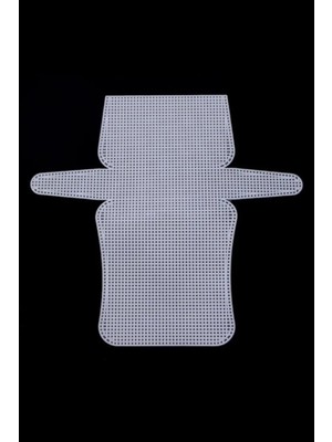 P Parla Çanta Kanvası Küçük 30 cm Beyaz