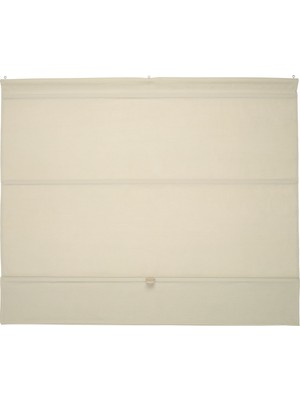 IKEA Rıngblomma Bej Katlamalı Stor Perde