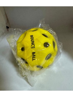 byasafkids Yükseğe Zıplayan Top Sarı 1 Adet