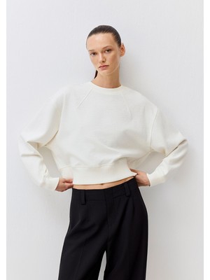 Mavi Ekru Sweatshirt 1S10425-70053