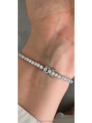 Wind Silver Su Yolu Bileklik 925 Ayar