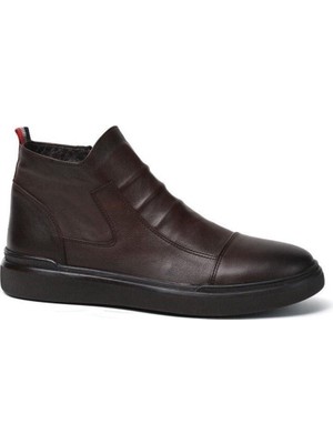Pierre Cardin 3025350 Kahverengi Kışlık Fermuarlı Erkek Bot