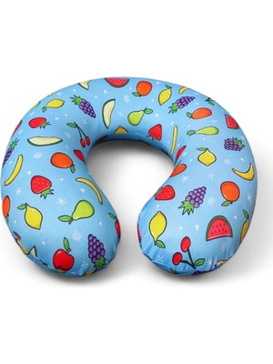 Ergonomik Visco Seyahat Boyun Yastığı, Uçak, Araba ve Yolculuk Için